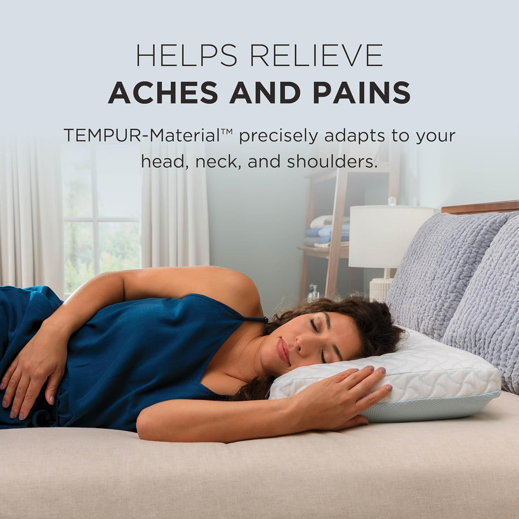 Tempur-Pedic TEMPUR-Cloud® + Cooling Pillow, King - 2-Pack