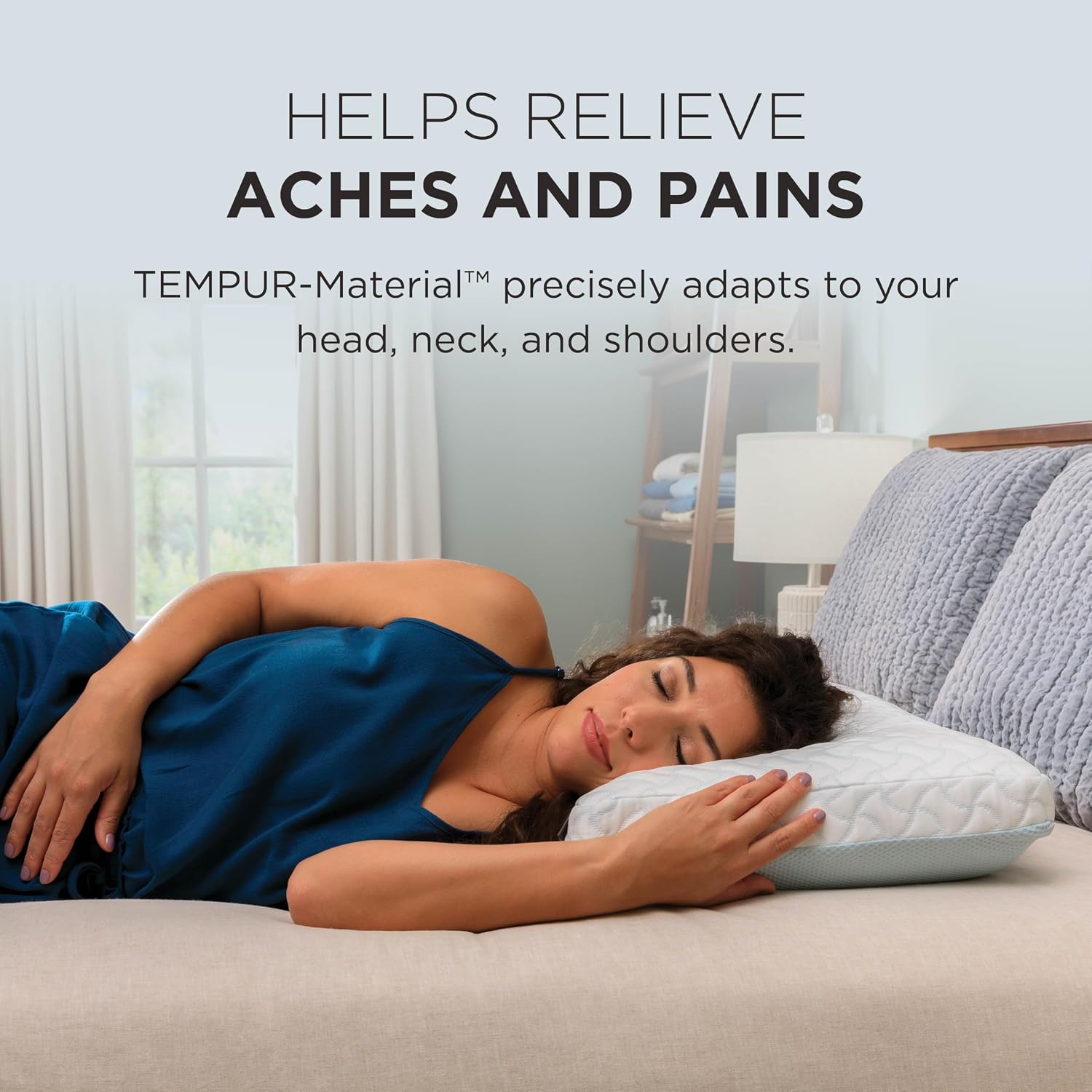 Tempur-Pedic TEMPUR-Cloud® + Cooling Pillow, King - 2-Pack