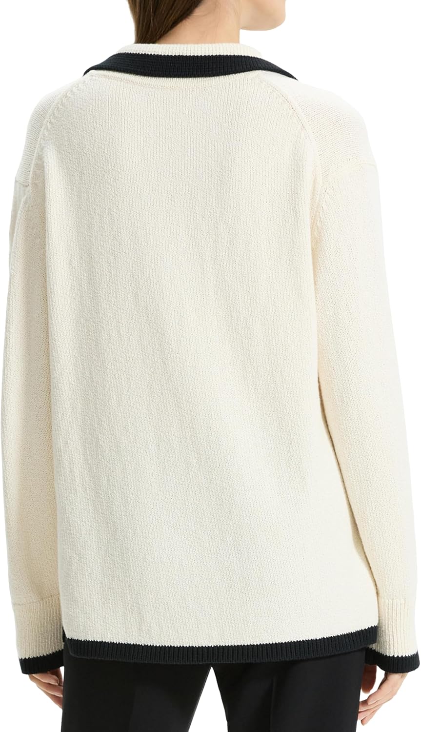Theory Women's Textured Longsleeve Pullover Sweater