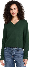Theory Women's Cropped Cashmere Pullover