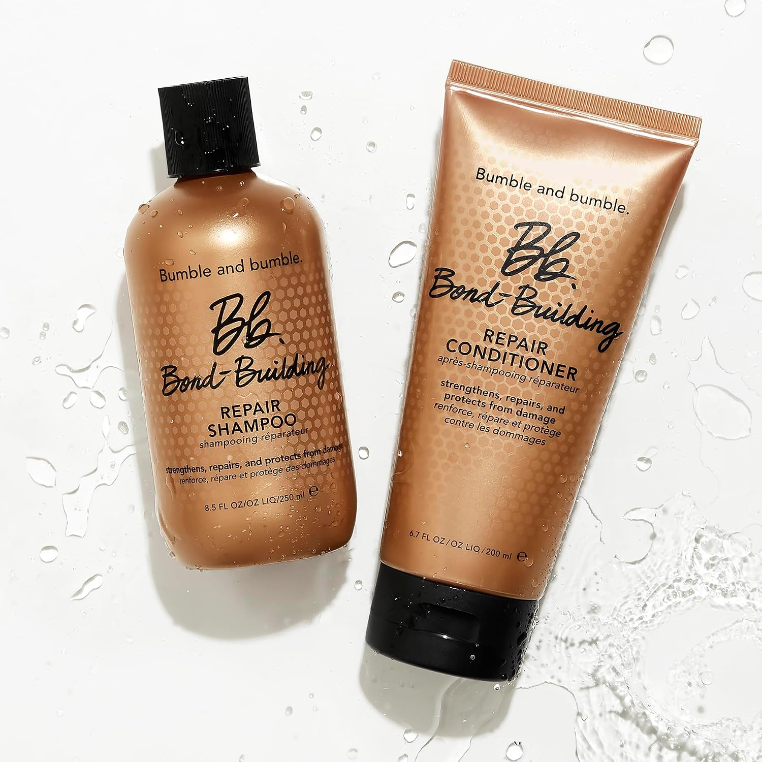 Bumble and bumble. Bond-Building Hair Repair Conditioner | Strengthens and Prevents Breakage | Smooths Frizz, Adds Shine | For Damaged Curly, Wavy, Straight Hair Types