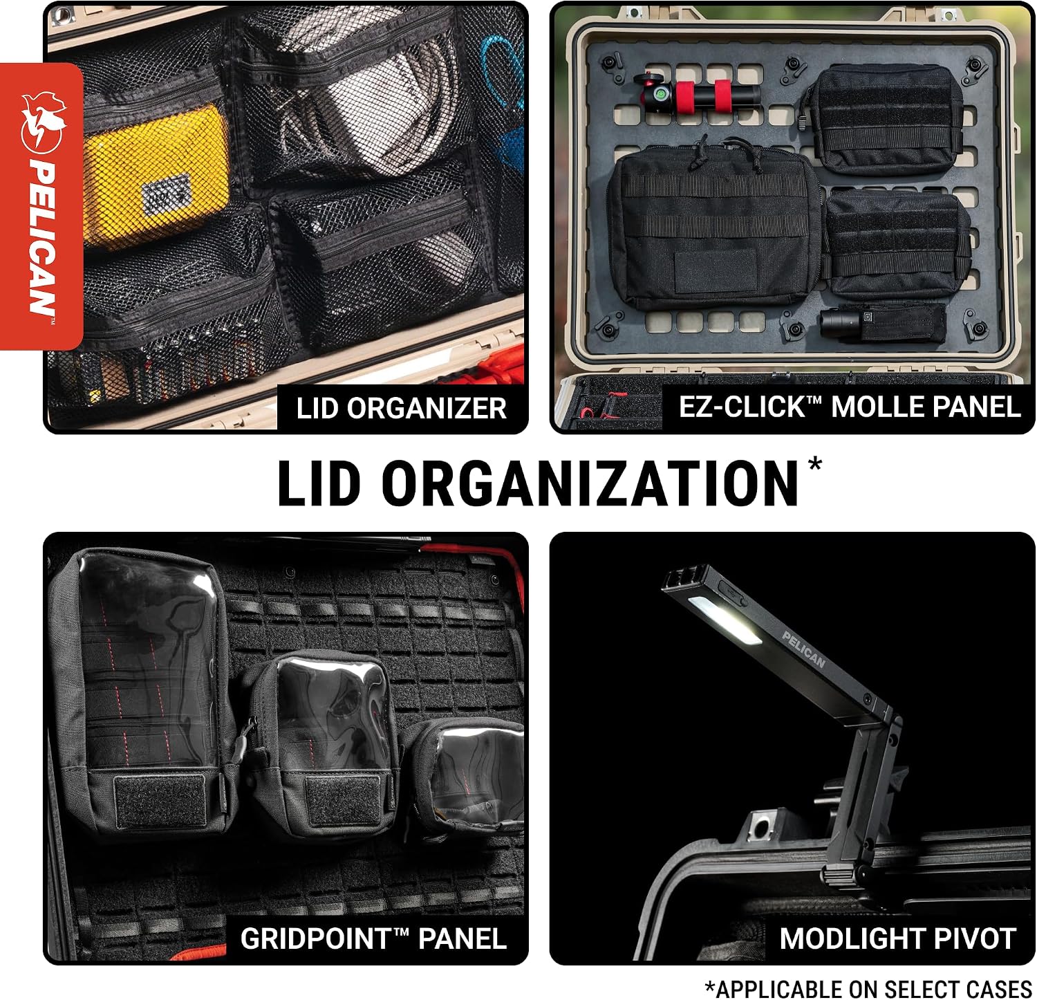 Pelican 1650 Case With Foam (Black)
