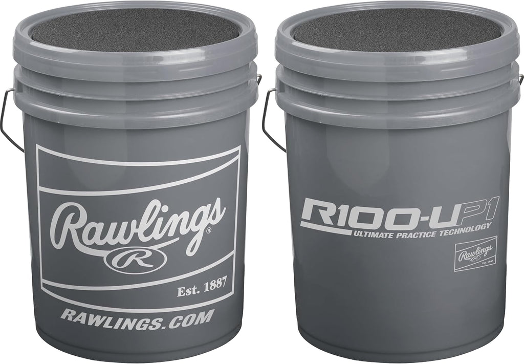 Rawlings | Ultimate Practice Baseballs | Youth/High School/College | Added Lifespan + Weather Resistant | Dozen & Bucket Options