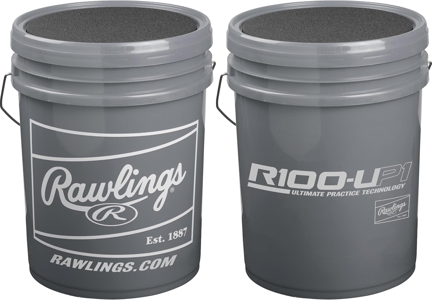 Rawlings | Ultimate Practice Baseballs | Youth/High School/College | Added Lifespan + Weather Resistant | Dozen & Bucket Options