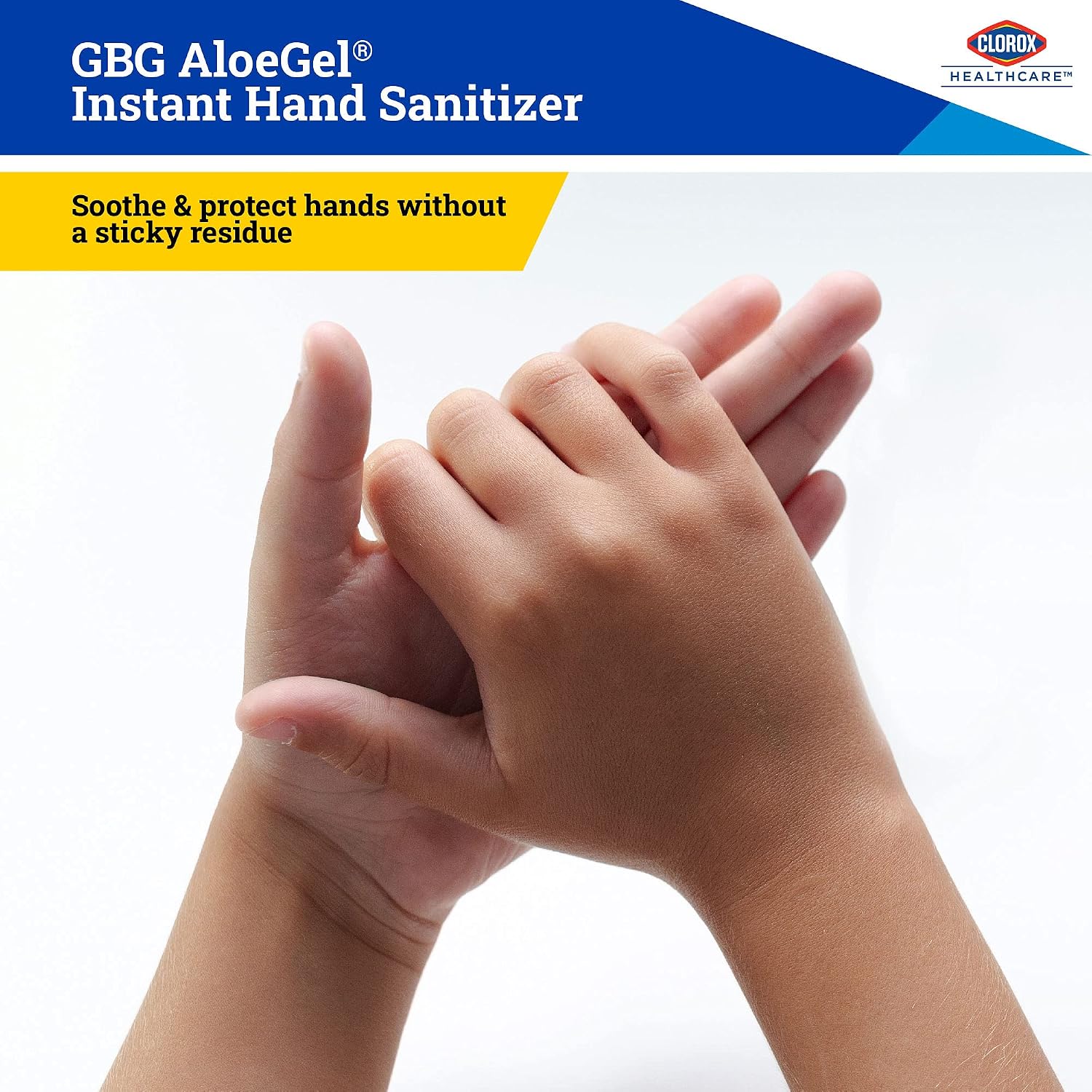 Clorox Healthcare GBG AloeGel Hand Sanitizer Gel, Bleach-Free Moisturizing Sanitizer with 64% Ethyl Alcohol, Aloe Vera and Vitamin E - FDA Registered, Travel Size, 4 Fl Oz - 24 Pack