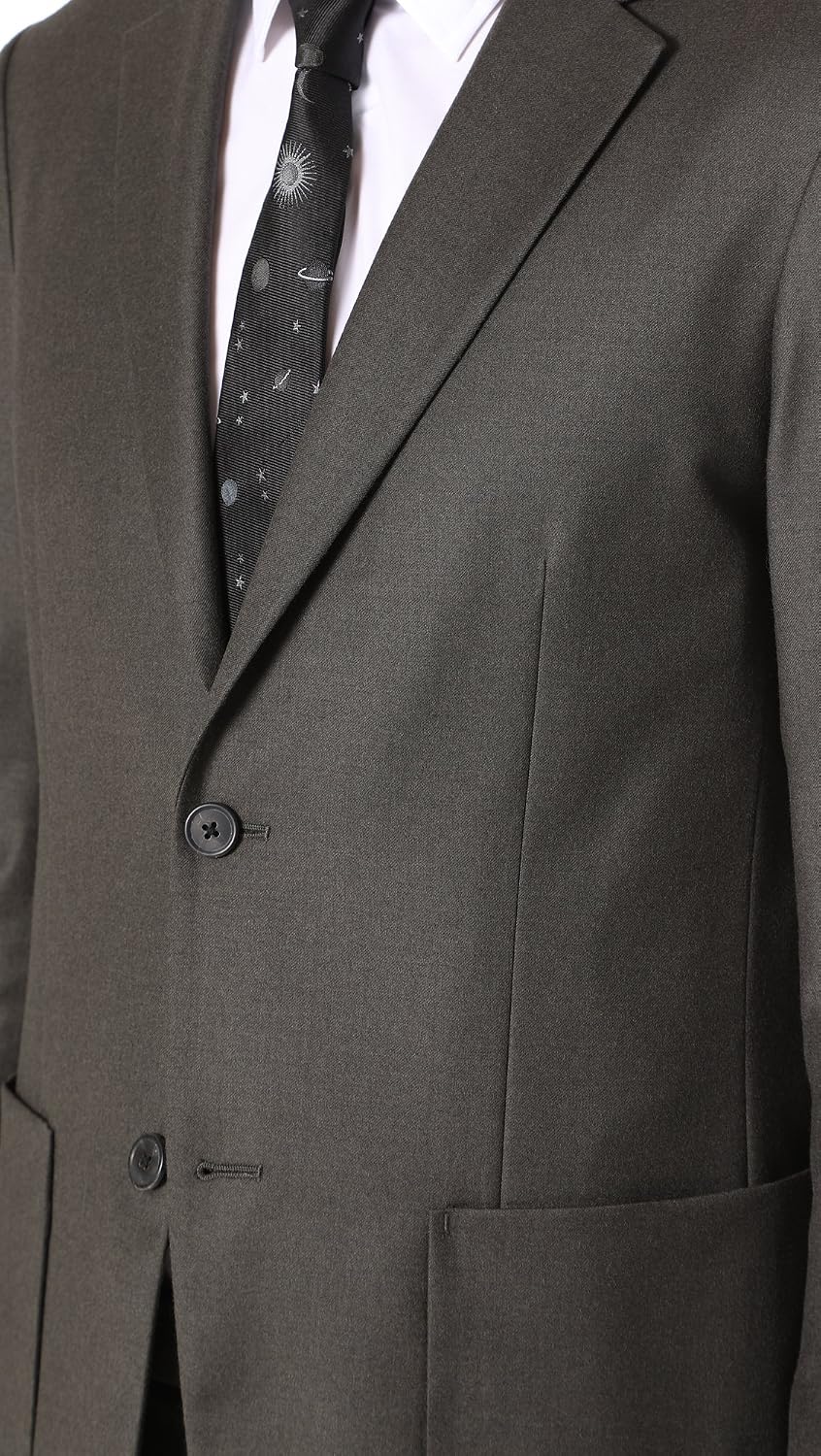 Theory Tailored Flannel Suit Jacket Suit
