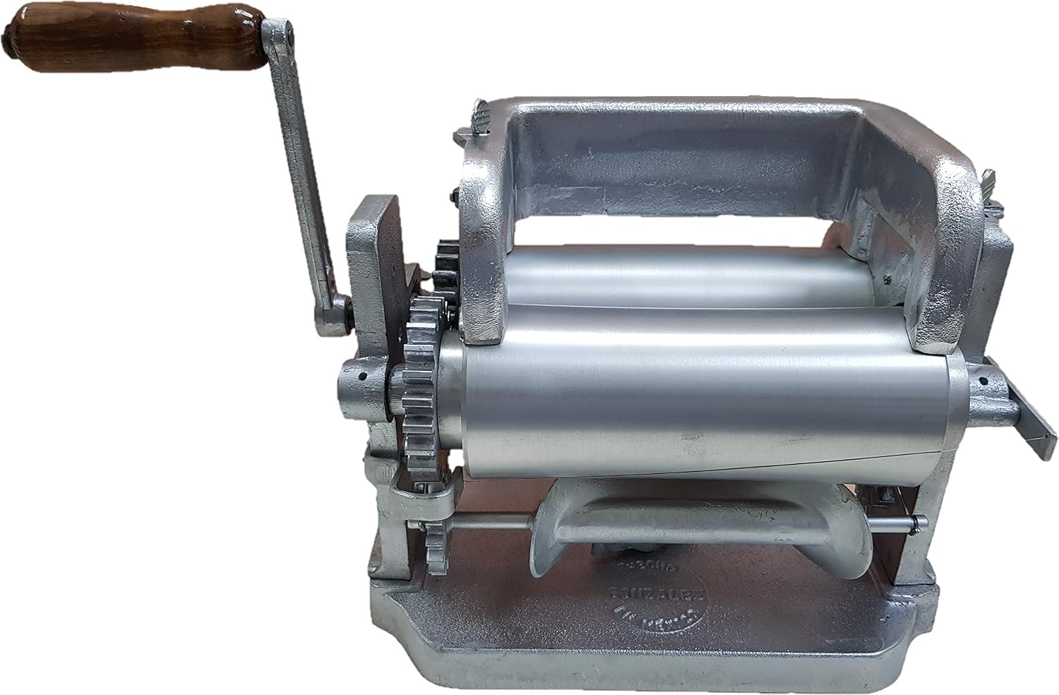 Made in Mexico Manual Corn Tortilla Maker GONZALEZ Maquina Tortilladora Aluminum 5.5' Automatic Cutting Machine