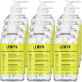 Lemyn Organics Medical‑Grade Hand Sanitizer Gel – 97 % Organic | 70 % USP Ethyl Alcohol | Moisturizing Aloe + Hyaluronic Acid | Freshly Made in USA | 8oz Bottle with Pump (PACK OF 12)