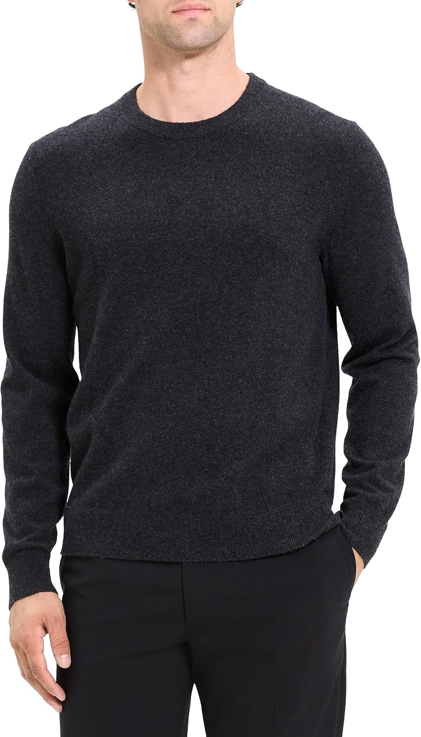 Theory Men's Hilles Crew in Cashmere