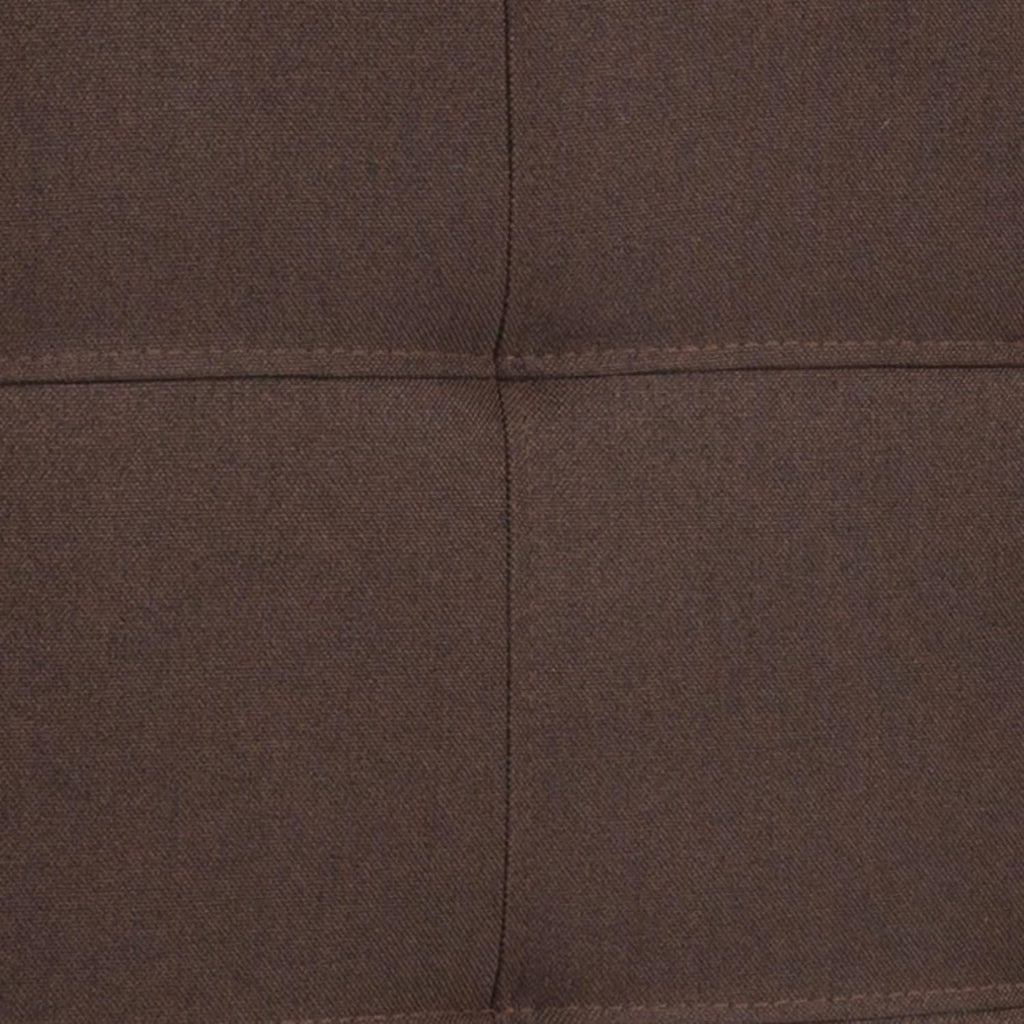 Flash Furniture Bedford Tufted Upholstered Full Size Headboard in Dark Brown Fabric