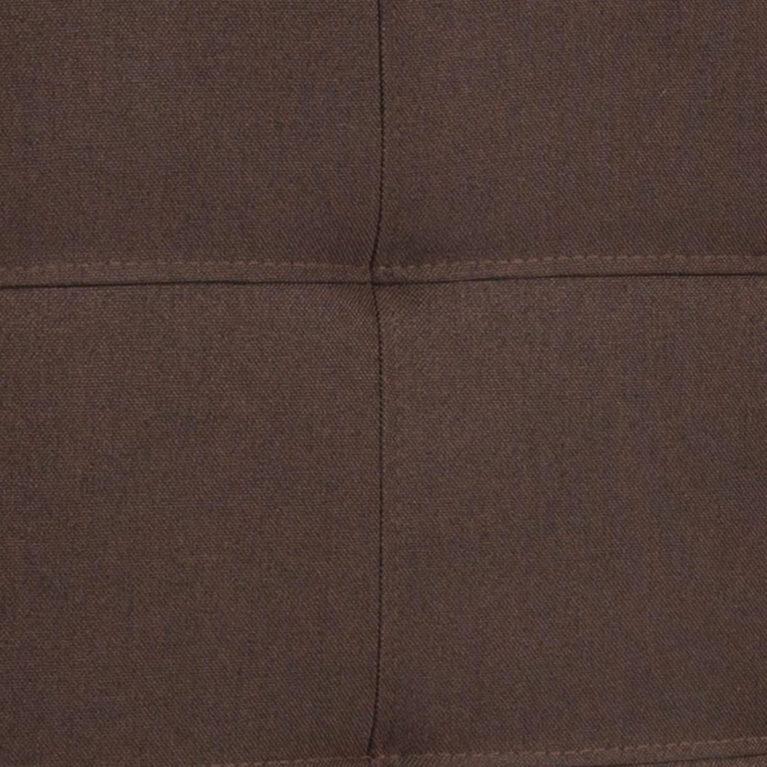 Flash Furniture Bedford Tufted Upholstered Full Size Headboard in Dark Brown Fabric