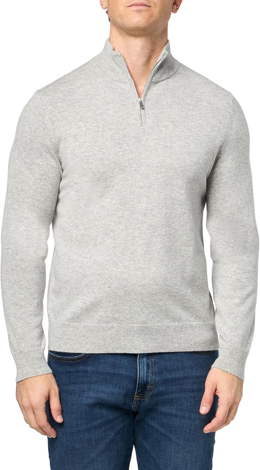 Theory Men's Hilles Cashmere Quarter Zip Sweater