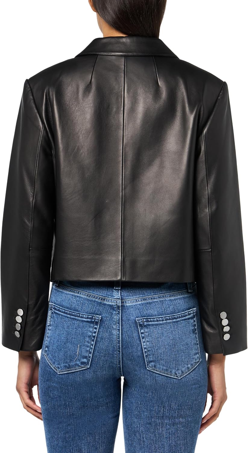 Theory Men's Boxy Crop Patch Jacket
