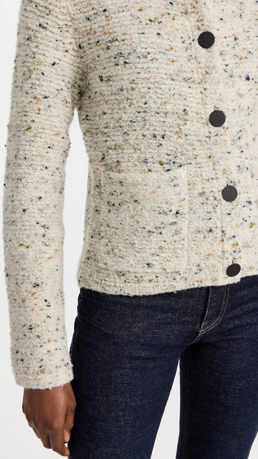 Theory Women's Tweed Boucle Cardigan