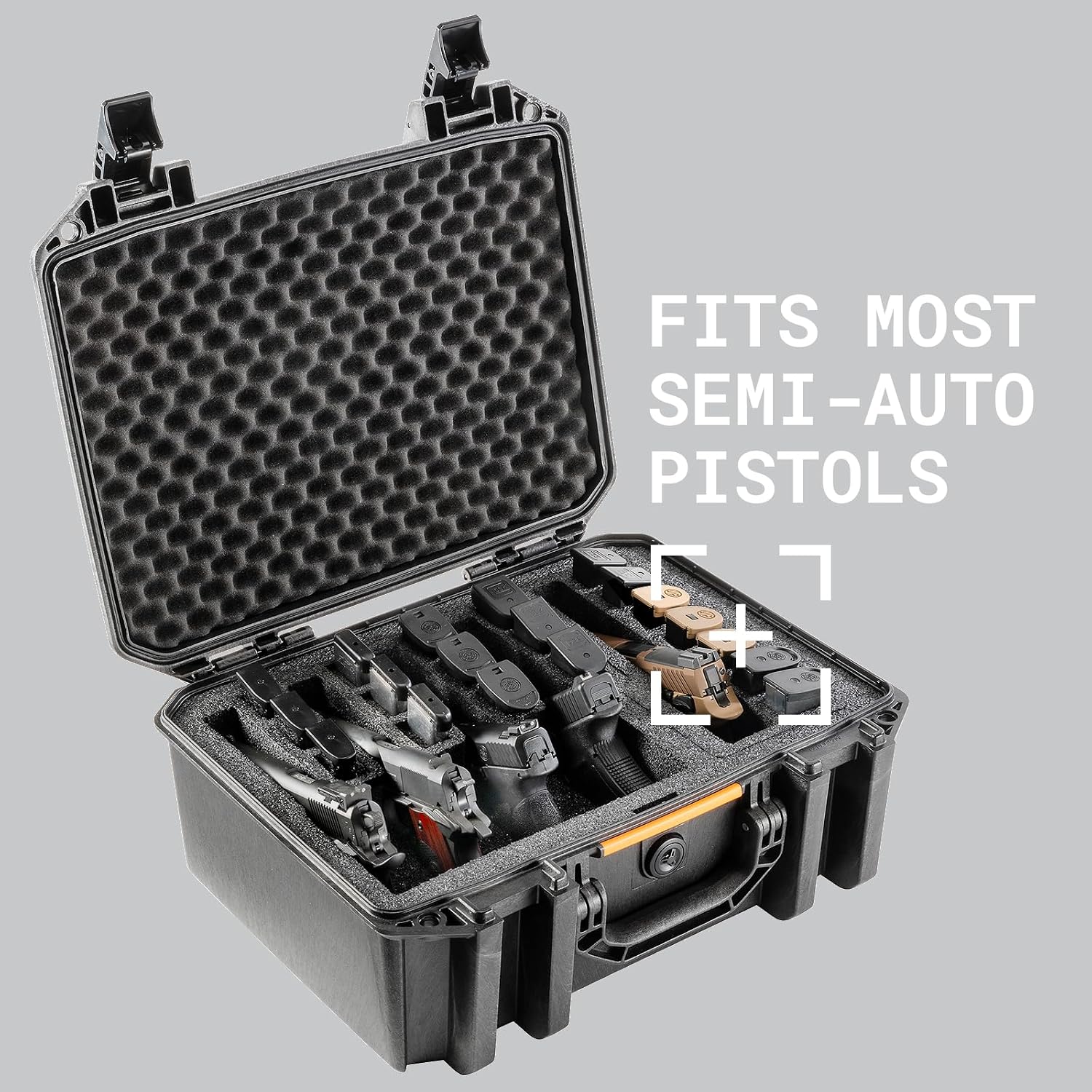 Pelican Vault Multi-Pistol Custom Cut Foam Case (From the Custom Case Center)