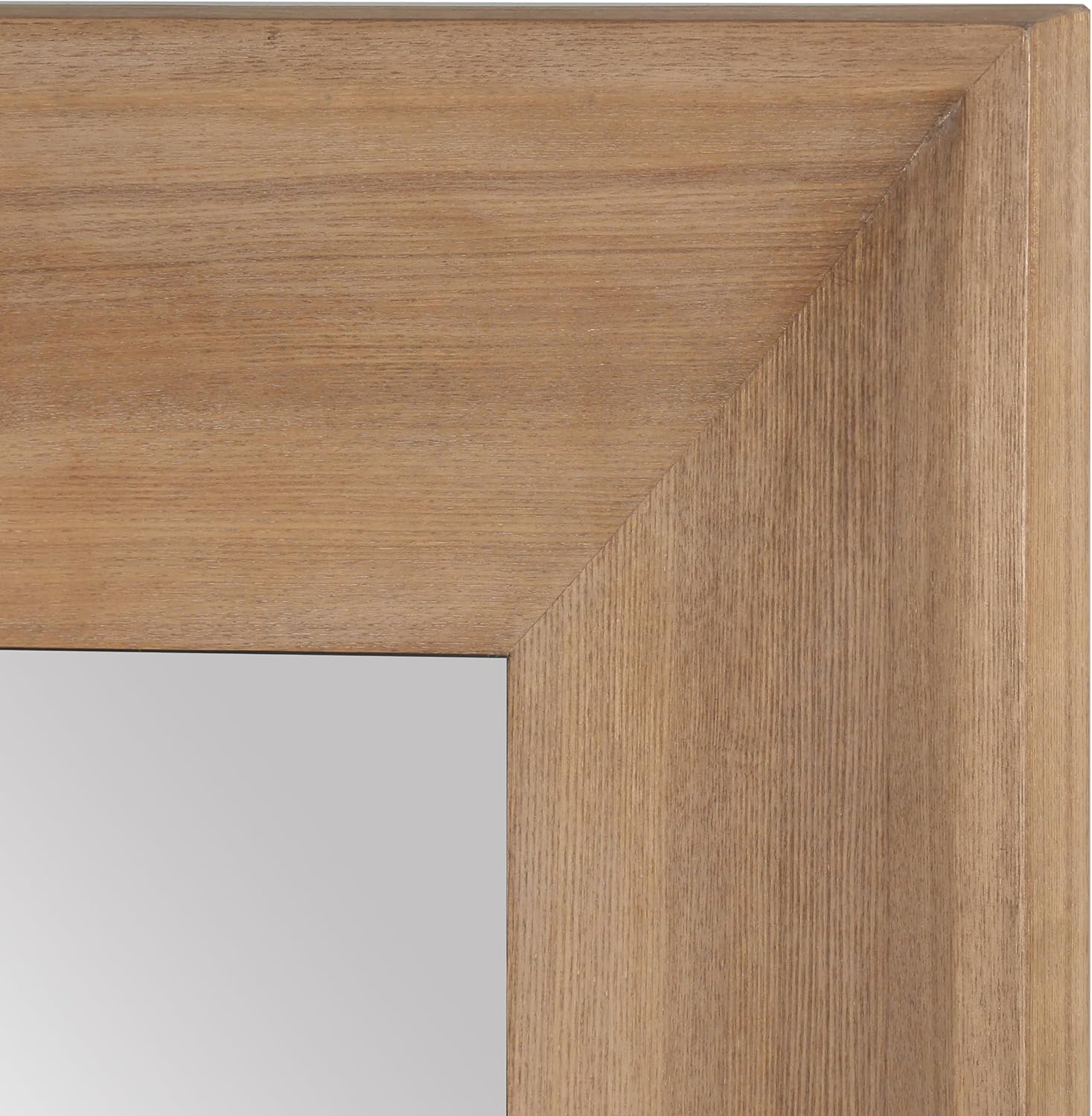 SAFAVIEH Couture Collection - Ingall Natural Wood Rectangle Mirror