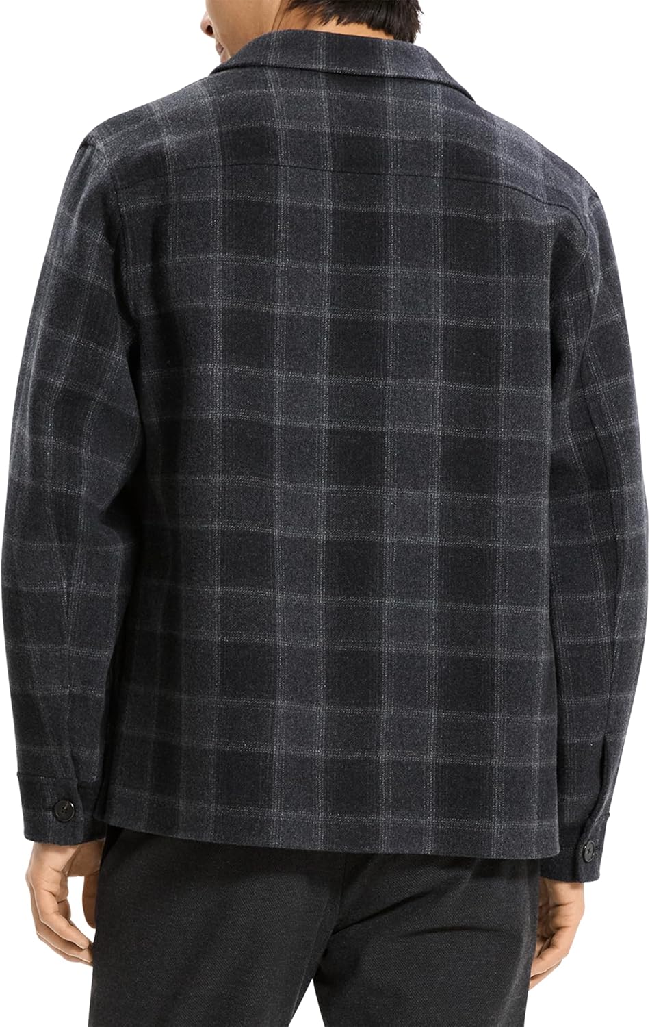 Theory Men's WP Overshirt in New Divide Check