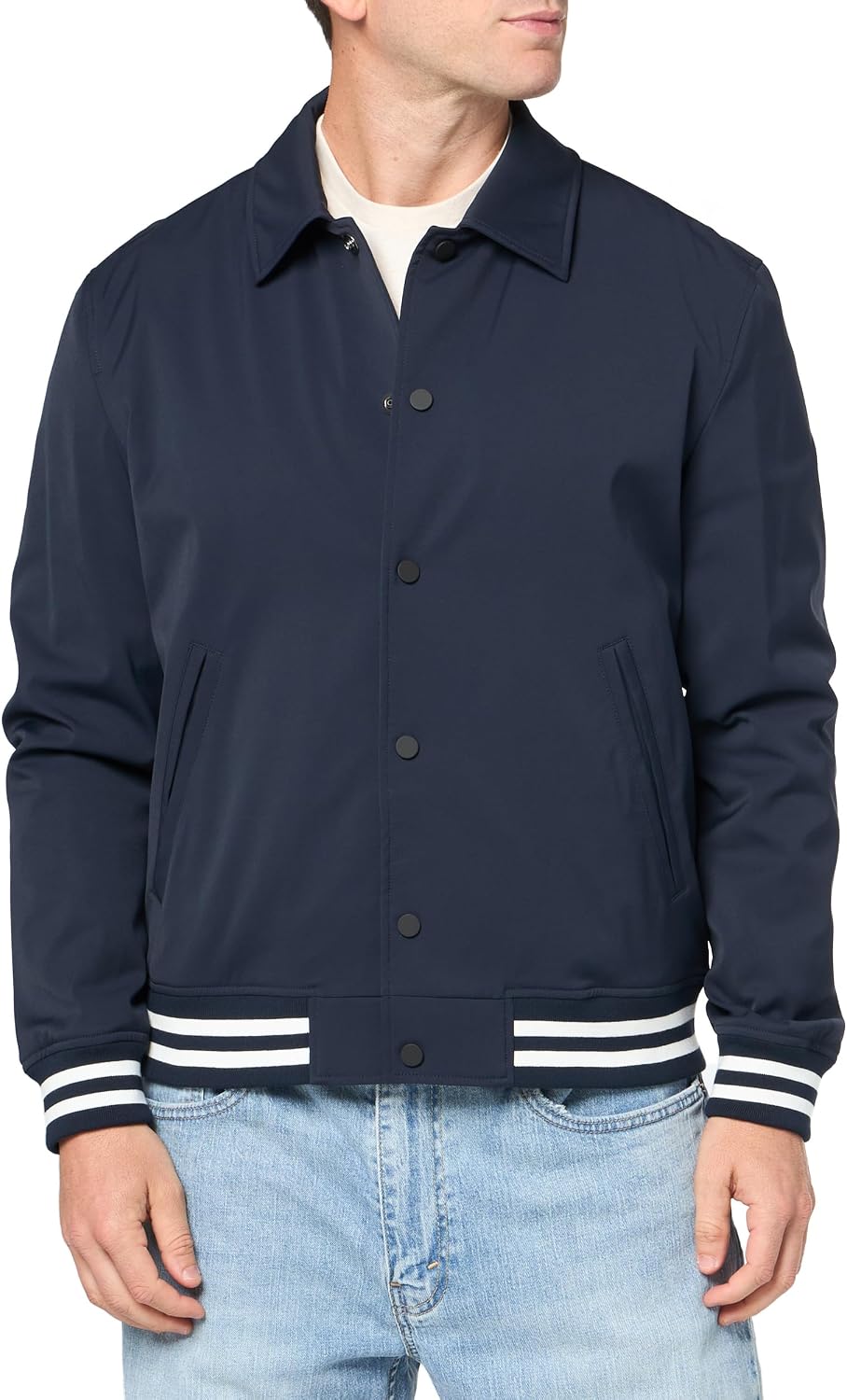 Theory Men's Varsity Jacket in Neoteric