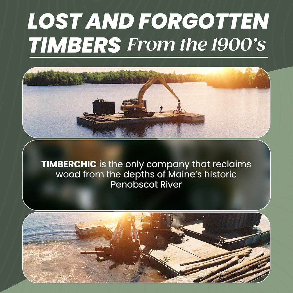 TIMBERCHiC 100% Reclaimed Wood Wall Planks - Made in USA - Peel-and-Stick Wall Panels for Interior Decor - DIY Accent Wall Panels, Black Ice (5' x 10 Sq Ft)