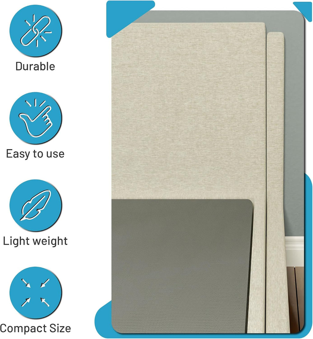 Treaton, 1.5-Inch Split Fully Assembled Bunkie Board for Mattress/Bed Support, Queen