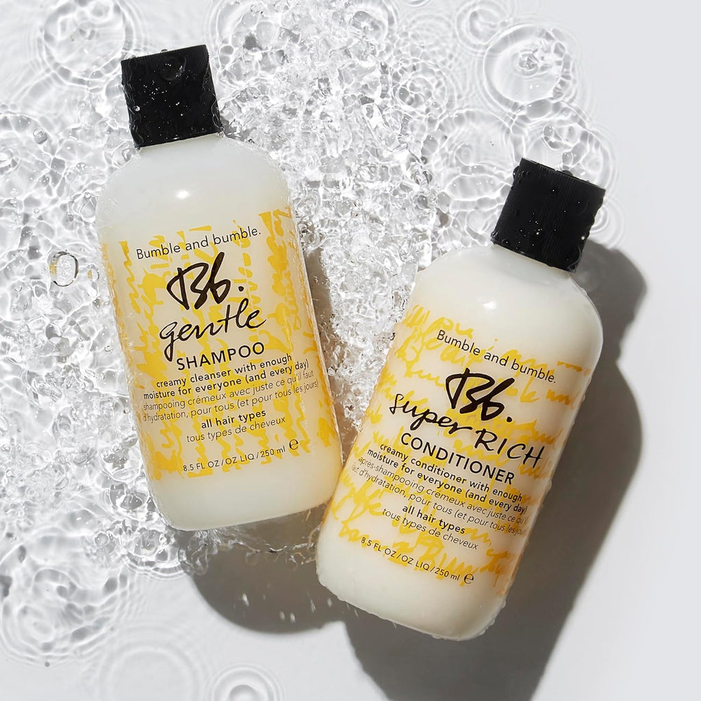 Bumble and bumble. Gentle Hydrating Shampoo For Every Day | Adds Moisture + Shine | For Normal to Dry Curly, Wavy, Straight Hair Types | With Glycerin + Avocado Oil