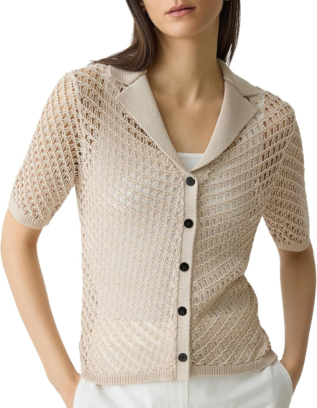 Theory Women's Ss Camp SRT S