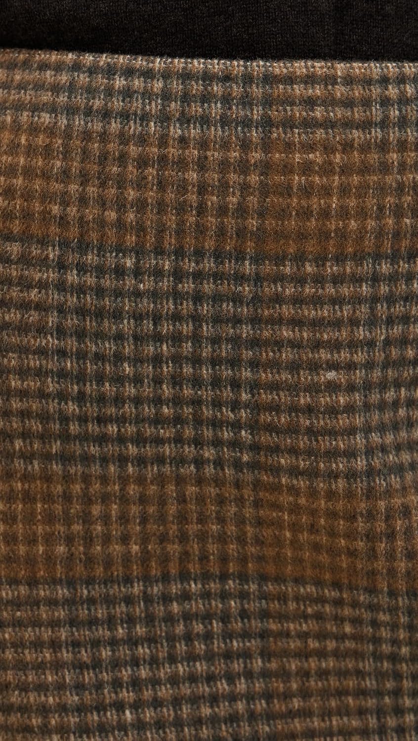 Theory Women's Plaid Mini Skirt