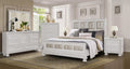 First of a Kind Penta Contemporary 5 Piece Queen Bedroom Set with Upholstered Headboard Modern Structured Design Coordinated Furniture Collection
