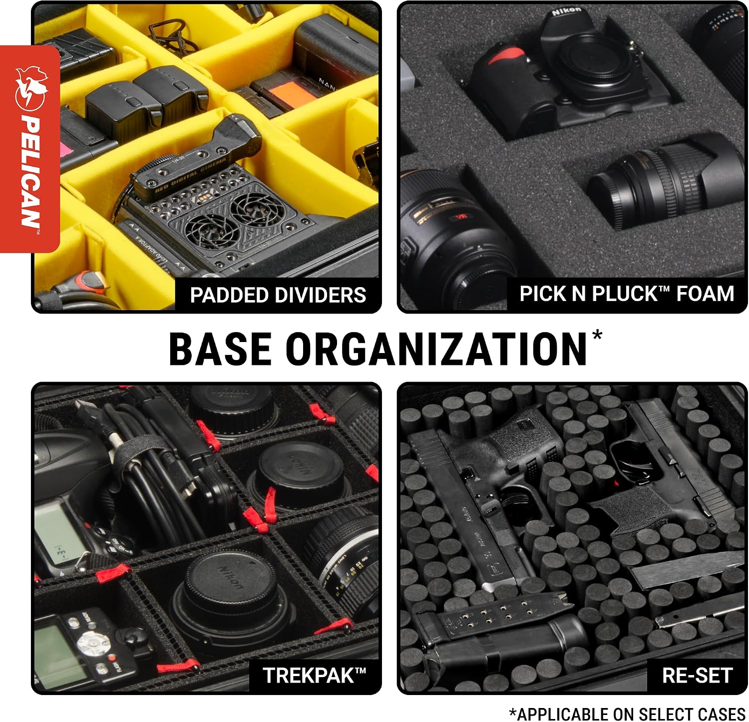 Pelican 1650 Case With Foam (Black)