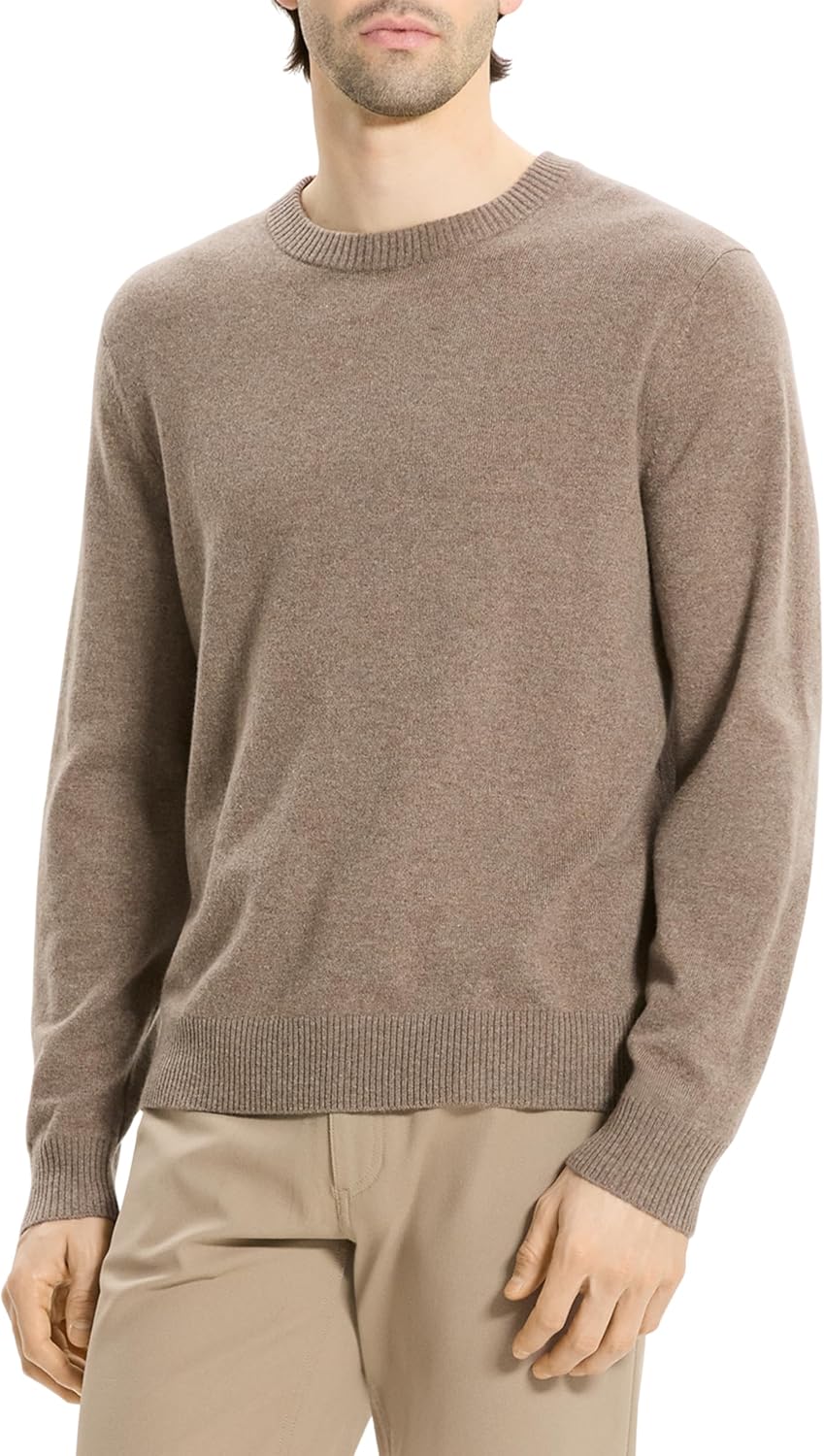 Theory Men's Hilles Crew Neck Sweater in Cashmere