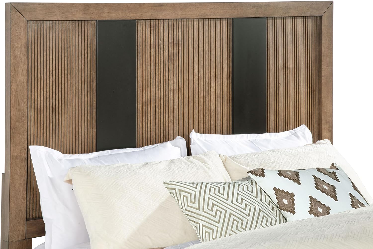 Coaster Home Furnishings Terrace Transitional 5-Piece Bedroom Set Queen Size Storage Panel Bed Frame 58-inch Headboard Ash Brown 224900Q-S5