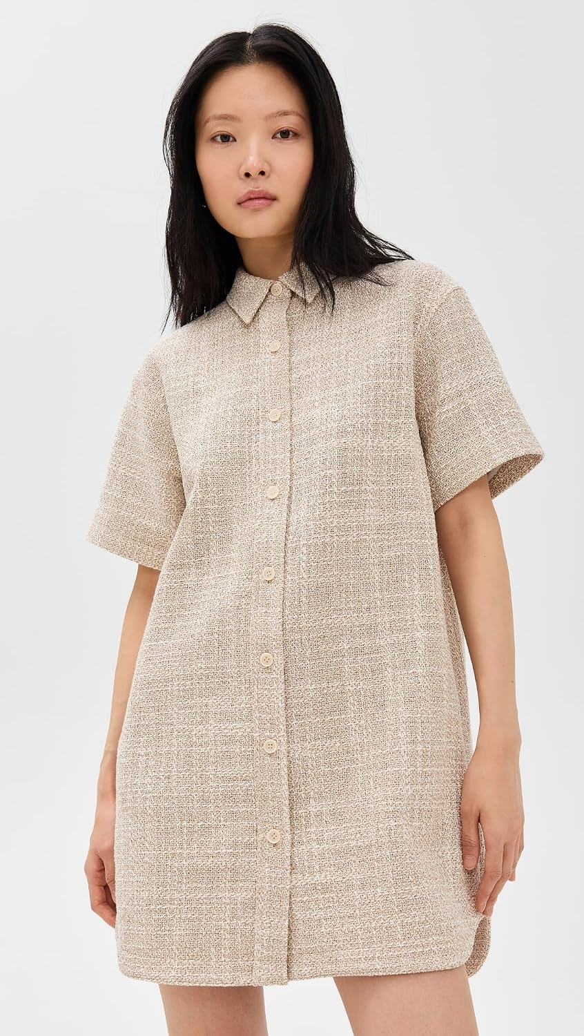 Theory Women's Easy Mini Shirt Dress