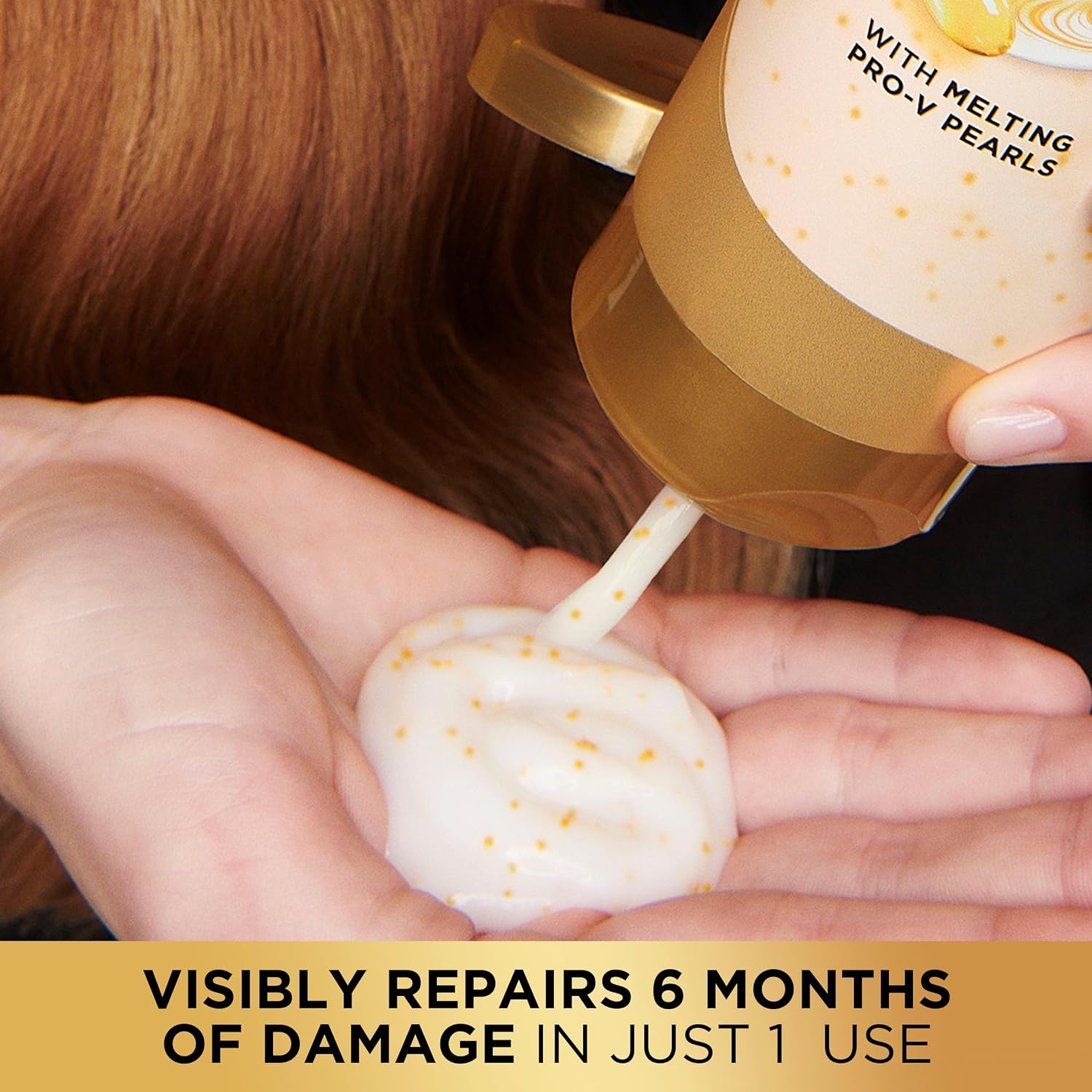 Pantene Miracle Rescue Deep Conditioner with Melting Pro-V Pearls - For Dry,Damaged,or Color-Treated Hair - Intense Moisture & Repair - 8.0 Oz,(Pack of 12)