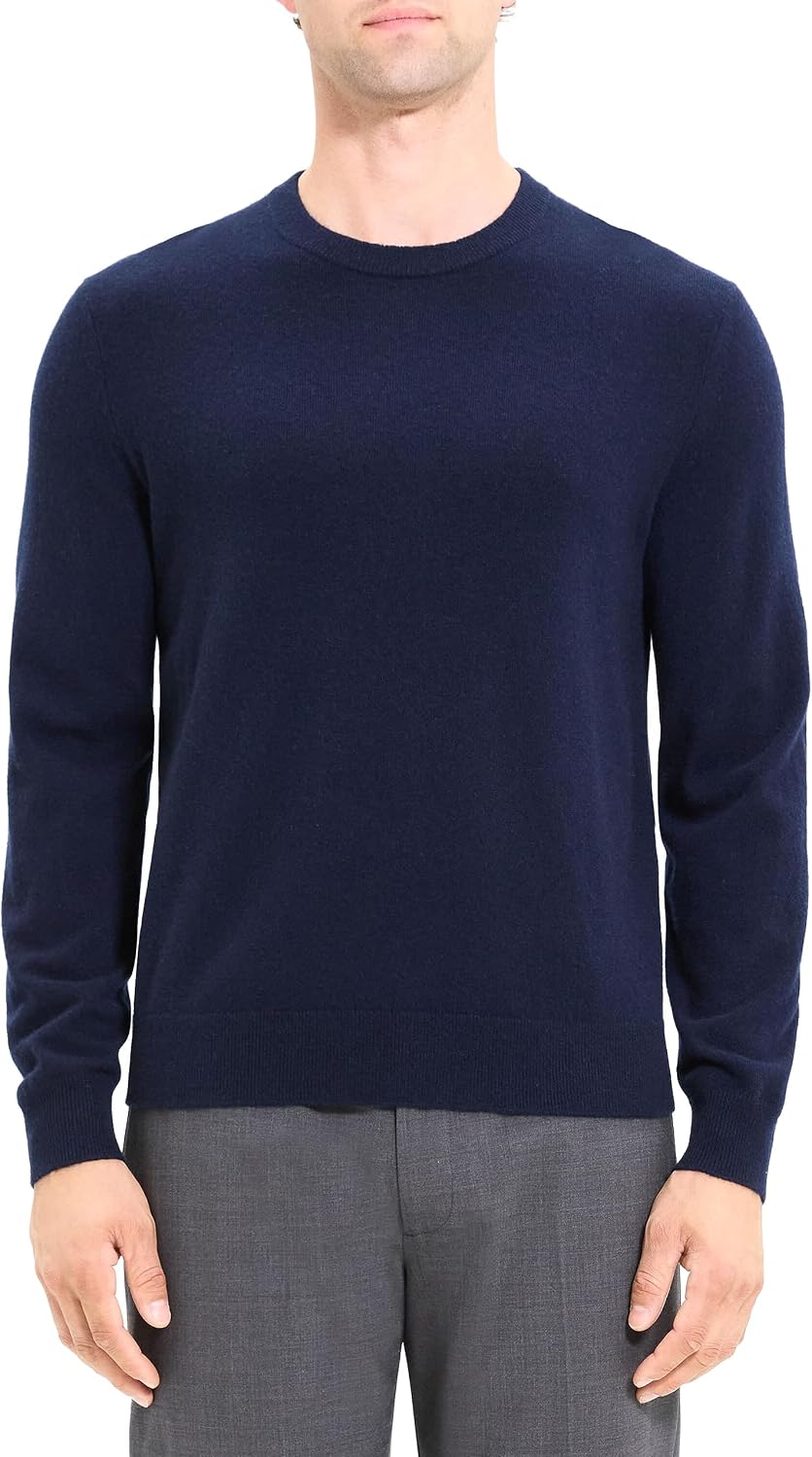 Theory Men's Hilles Crew in Cashmere