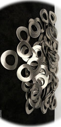 (Qty 100pcs) M12 or 12mm Metric A2 / 18-8 Stainless Steel Wave/Curve Washers Din 137B Hardware Fastener Kit Set RV6291S