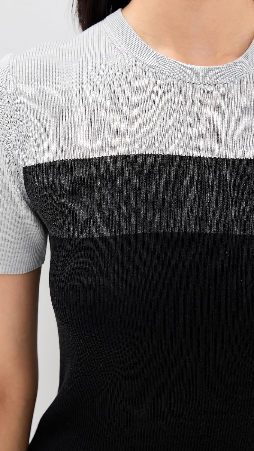 Theory Women's Basic Rib Silk Tee