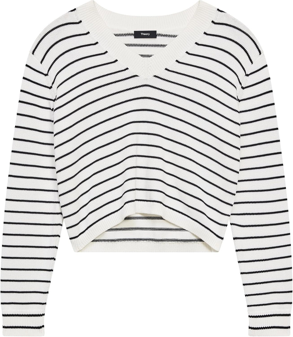 Theory Women's Cropped Pull Over