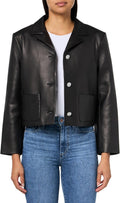 Theory Men's Boxy Crop Patch Jacket
