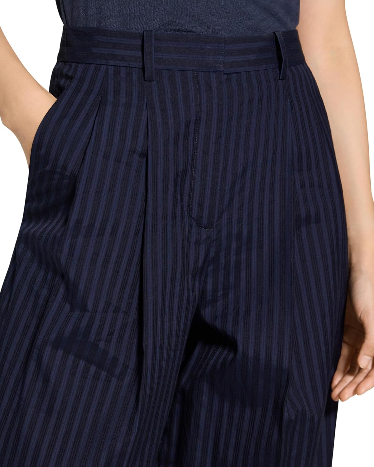 Theory Women's Dbl Pleat Pant N