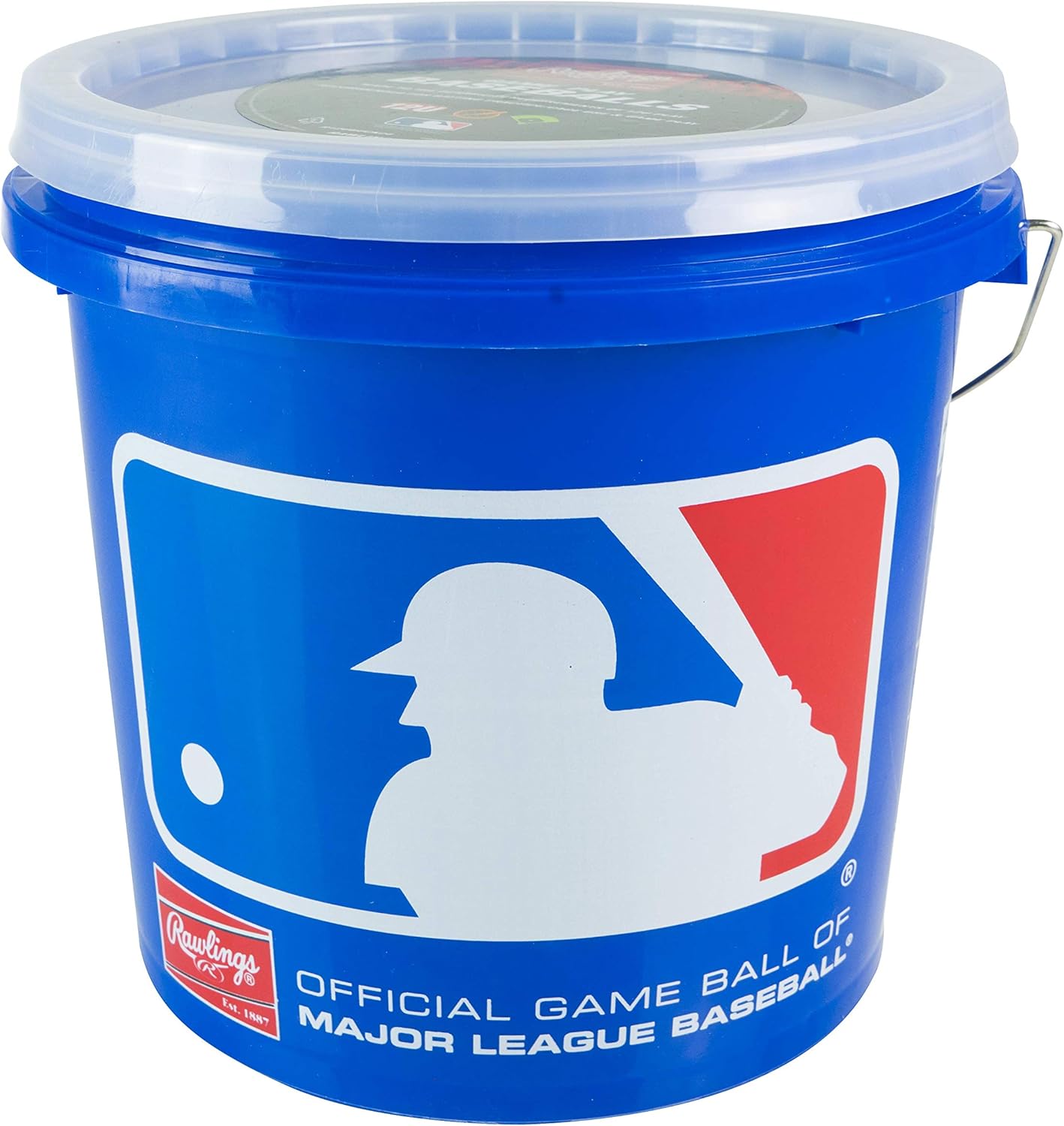 Rawlings | GAME USE Baseballs | Youth/12U | Game/Practice Use | Bucket | 24 Count