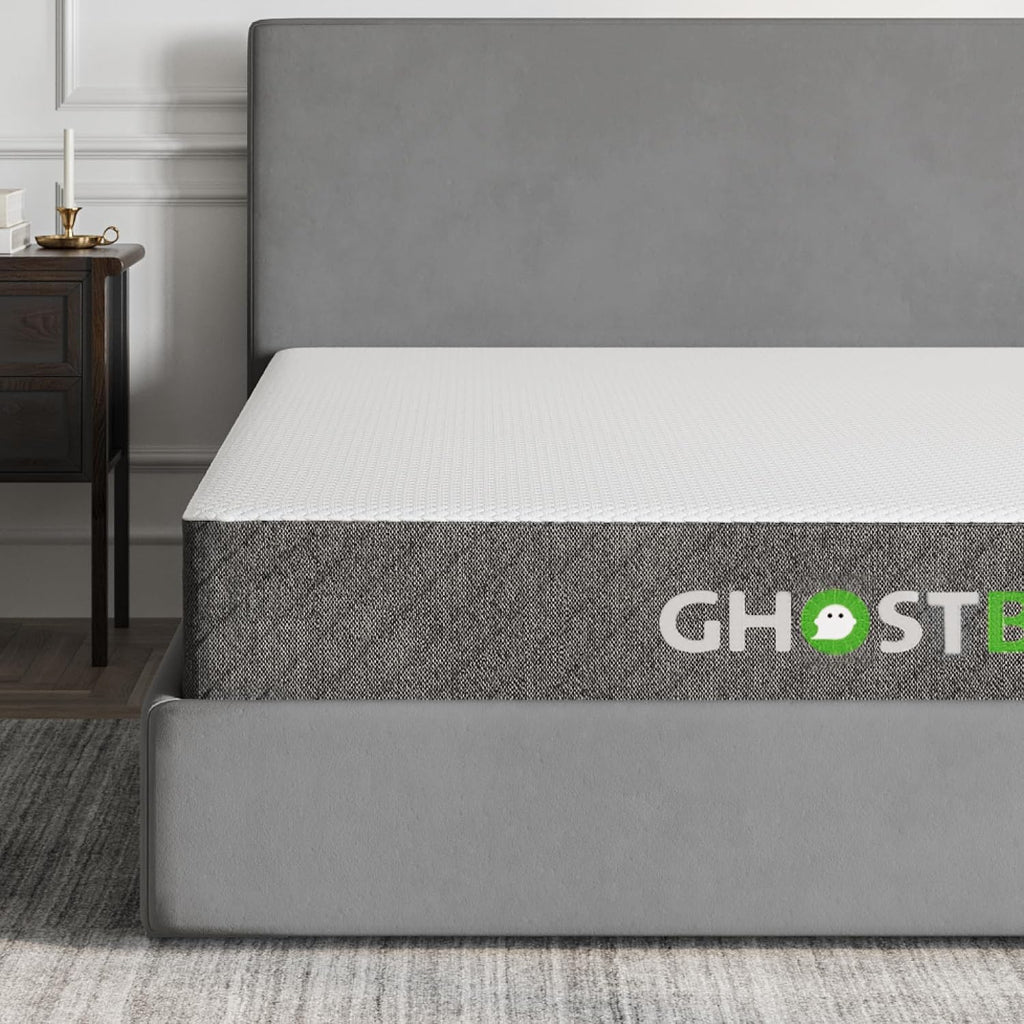 GhostBed Classic 11 Inch Memory Foam & Latex Mattress - Medium-Firm Feel, Made in The USA, Twin XL