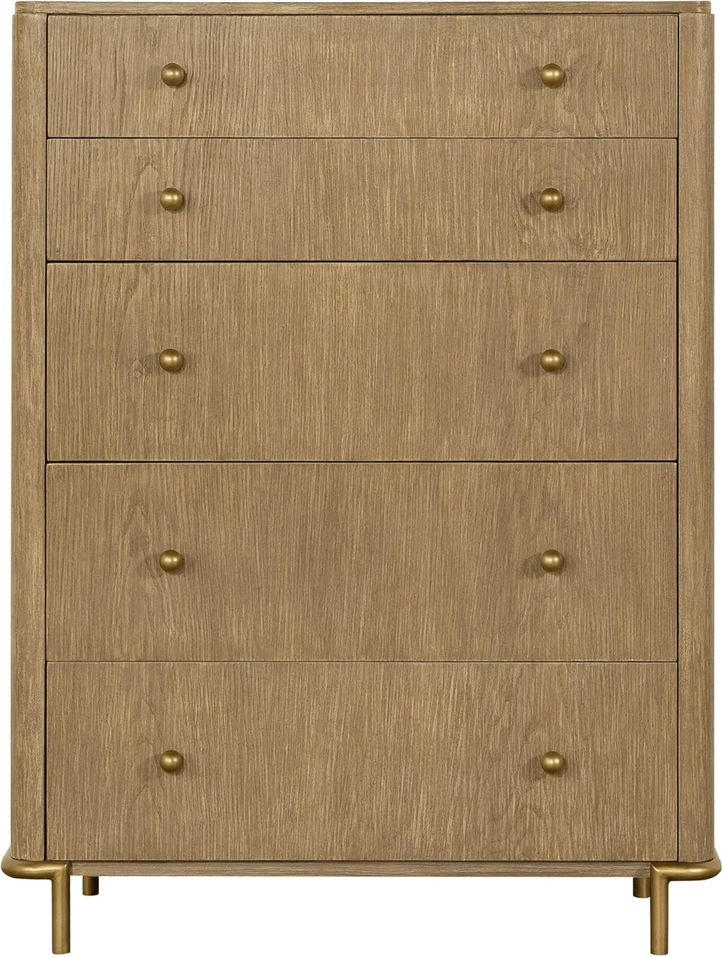Coaster Home Furnishings Arini 5-Piece California King Bedroom Set Cream and Sand Wash 224301KWCRM-S5