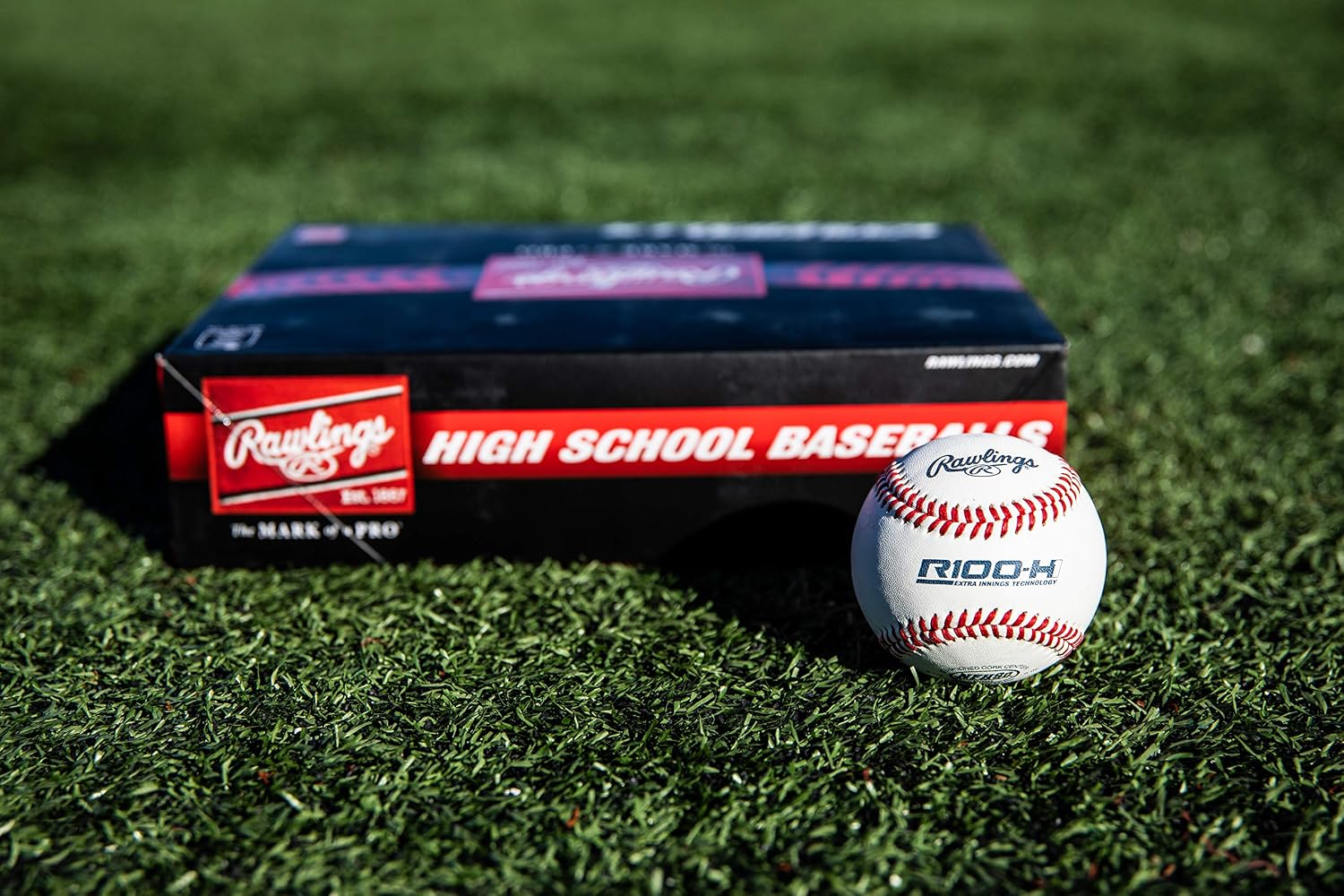 Rawlings | NFHS NOCSAE High School Baseballs | 12 Count | R100-H1 / R100-H2 / R100-H3 / RNF Options