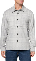 Theory Men's 2 Pk Overshirt in Shaded Plaid