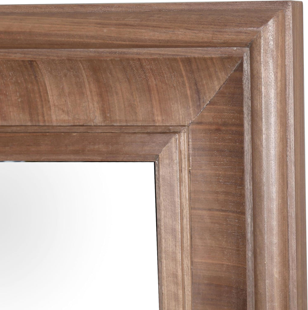 SAFAVIEH Couture Collection - Kaya Black Wood Rectangle Mirror