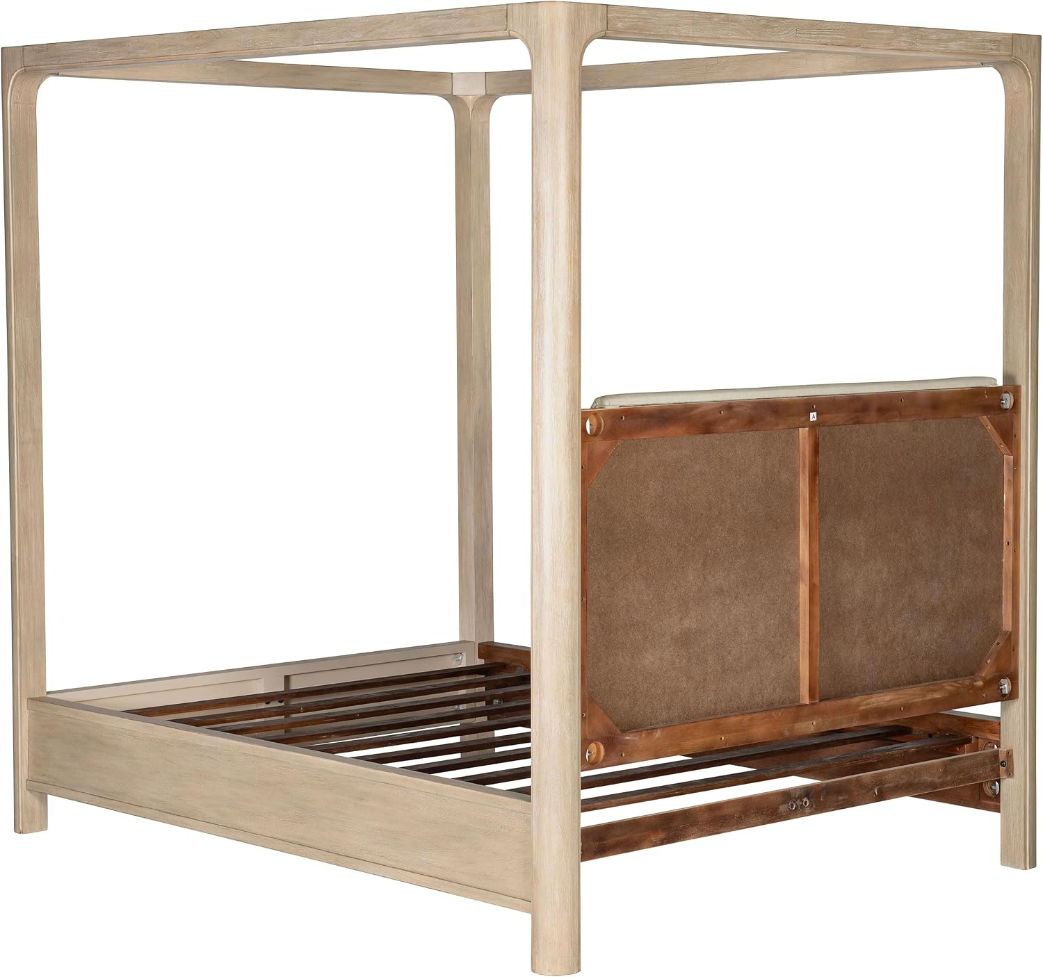 Coaster Home Furnishings - Solano - Wood - 5-Piece Bedroom Set with Arched Frame, Dual USB Ports and Upholstered Headboard - Bedroom - California King Size - Weathered Mango - 222520KW-S5