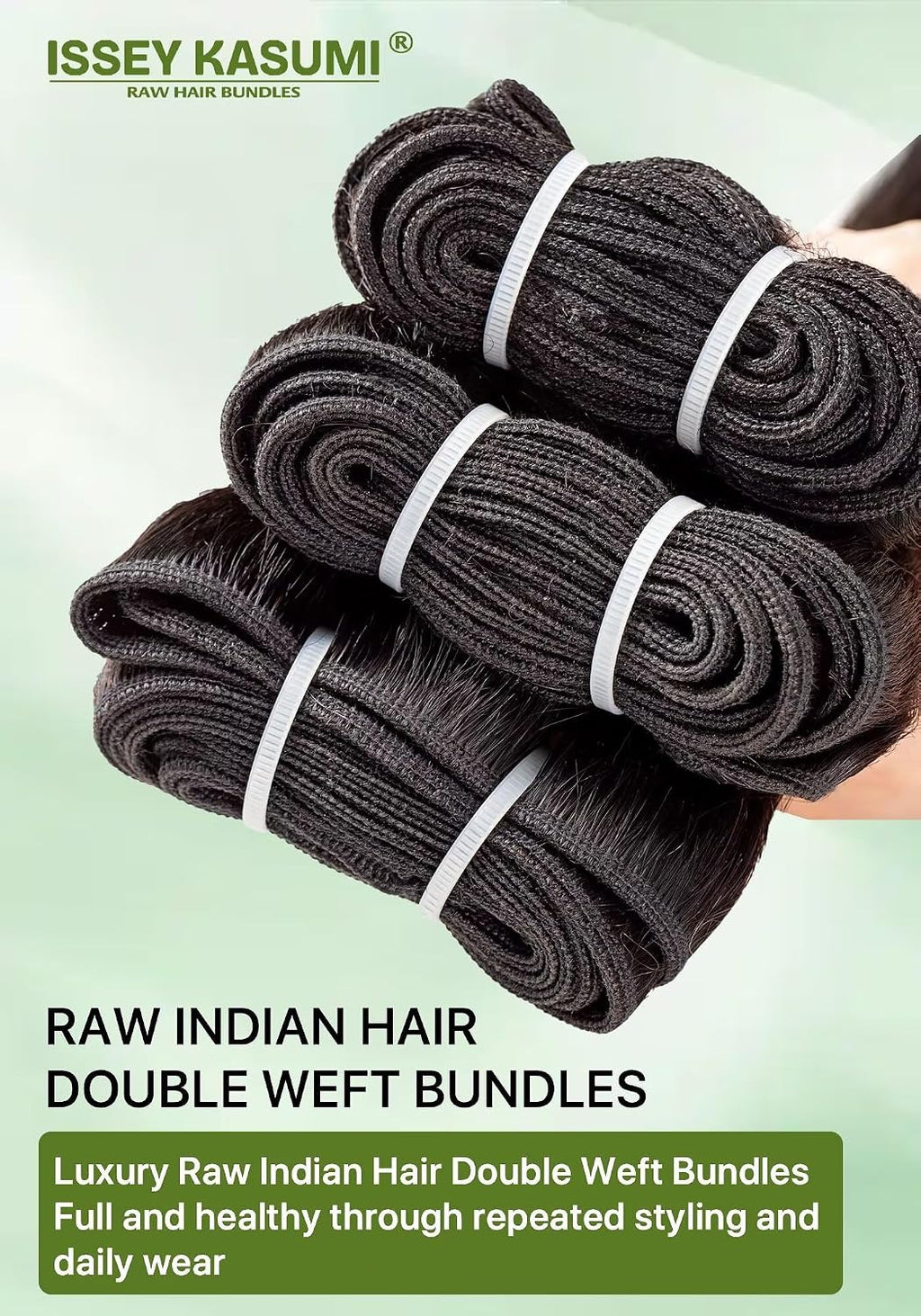 Deep Wave Bundles Human Hair,100 Unprocessed Indian Raw Hair 3 Curly Bundles(14 14 14 Inch),Triple The Lifespan Over Regular Virgin Hair,No Tangle,No Shedding,Keep Soft and Silky After Multiple Washes