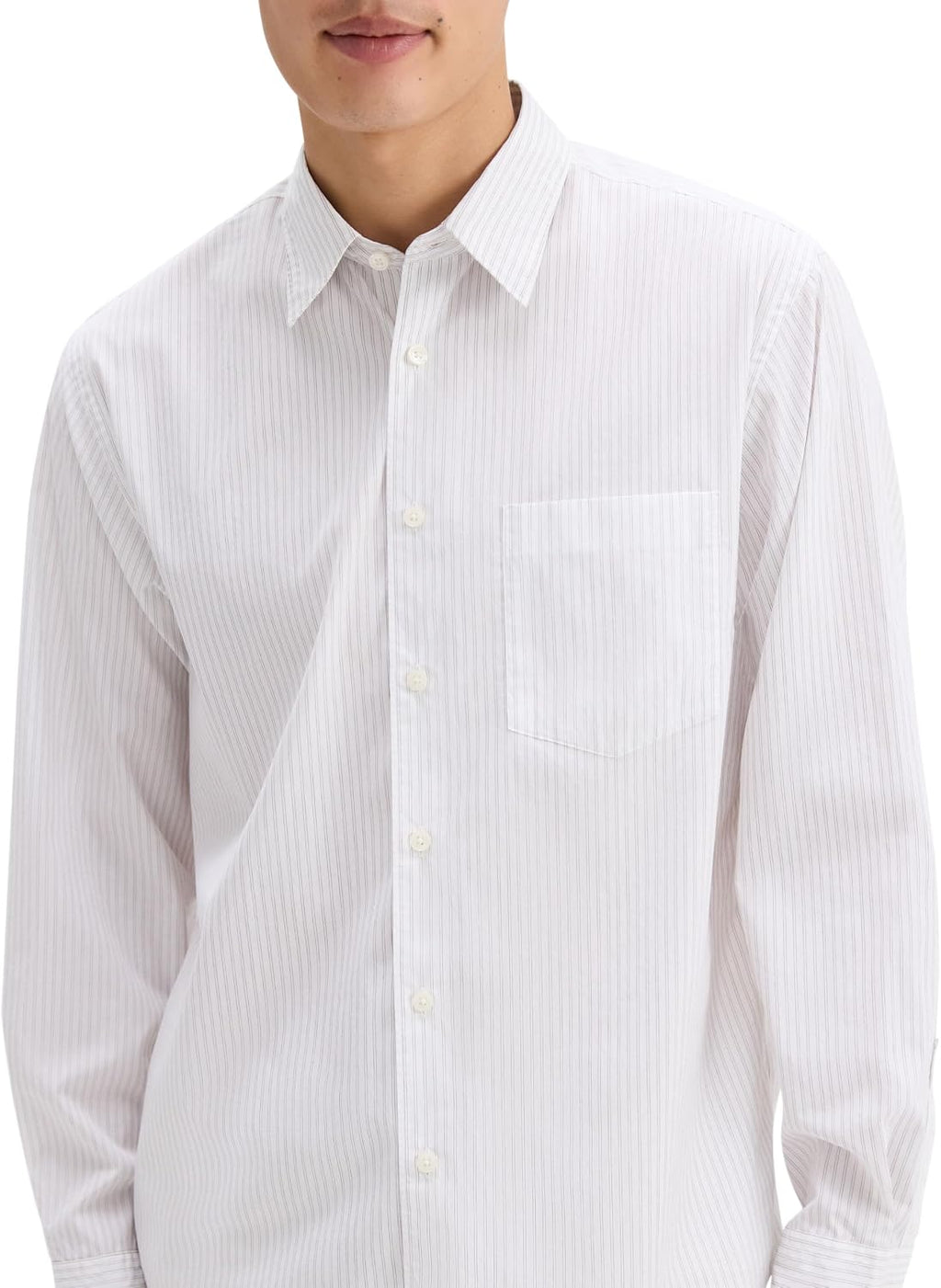 Theory Men's Weekend Shirt in Weekend Stripe