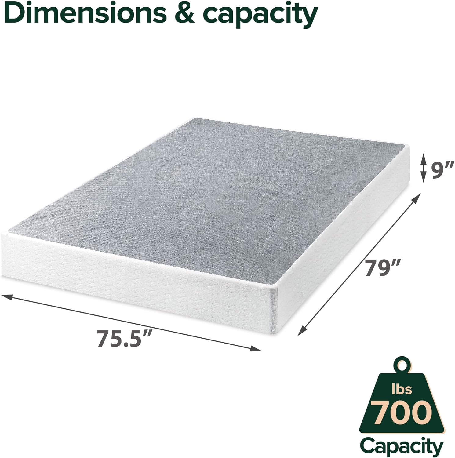 Sleep Master Smart Box Spring, King