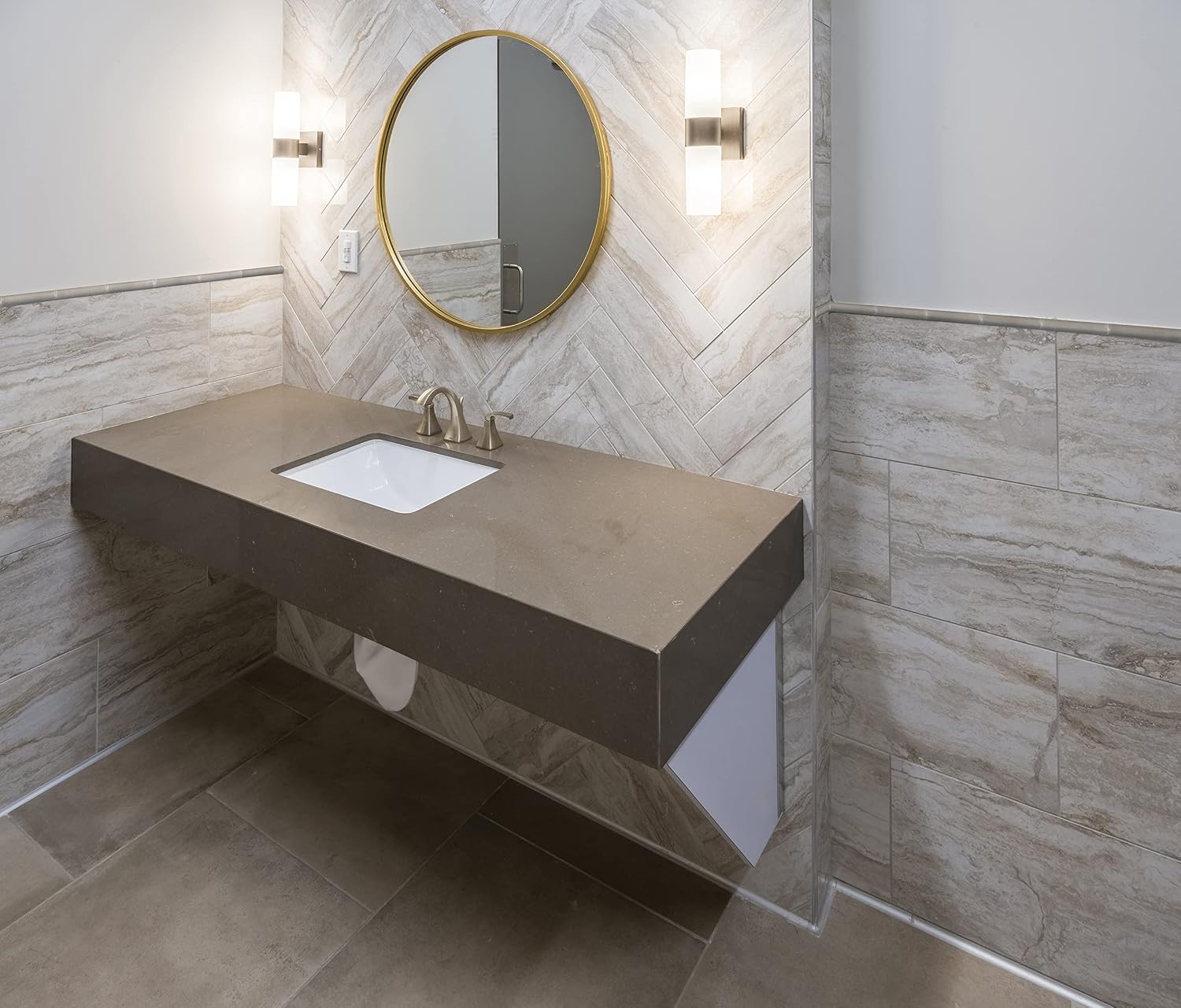 MSI Portico Pearl Glossy 5/8 in. x 6 in. Glazed Ceramic Quarter Round Molding Wall Tile for Bathroom, Kitchen Backsplash, Accent Wall Tile, and Shower Wall Tile